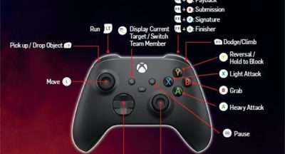 wwe2k24按键操作说明